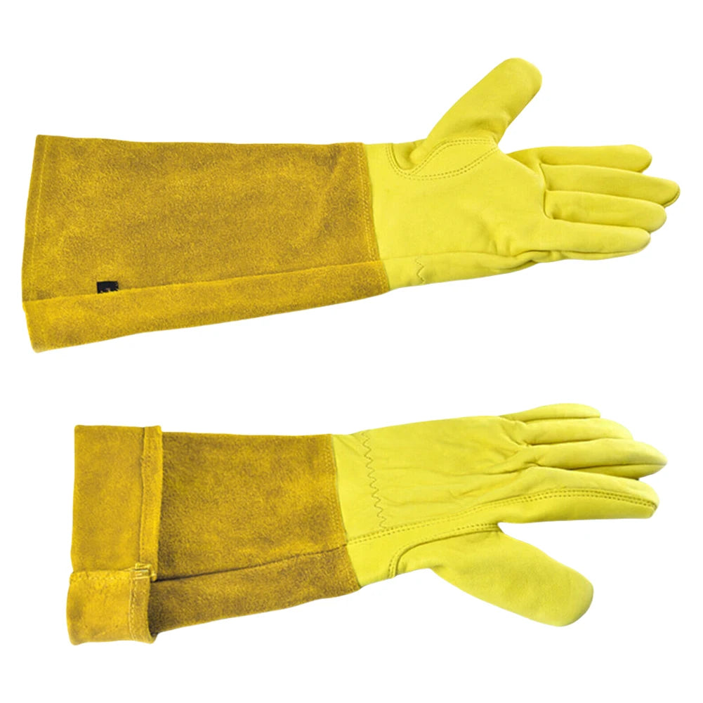 Genuine Leather Gardening Gloves
