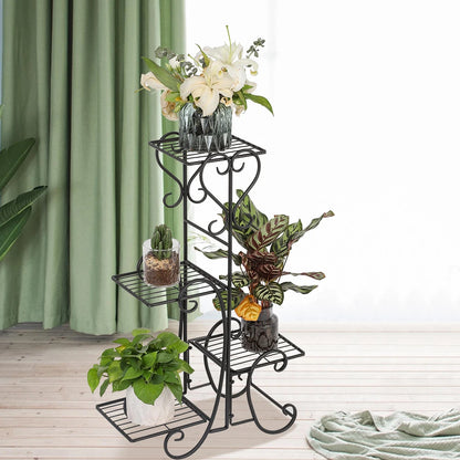 Decorative 4 Square Metal Stand