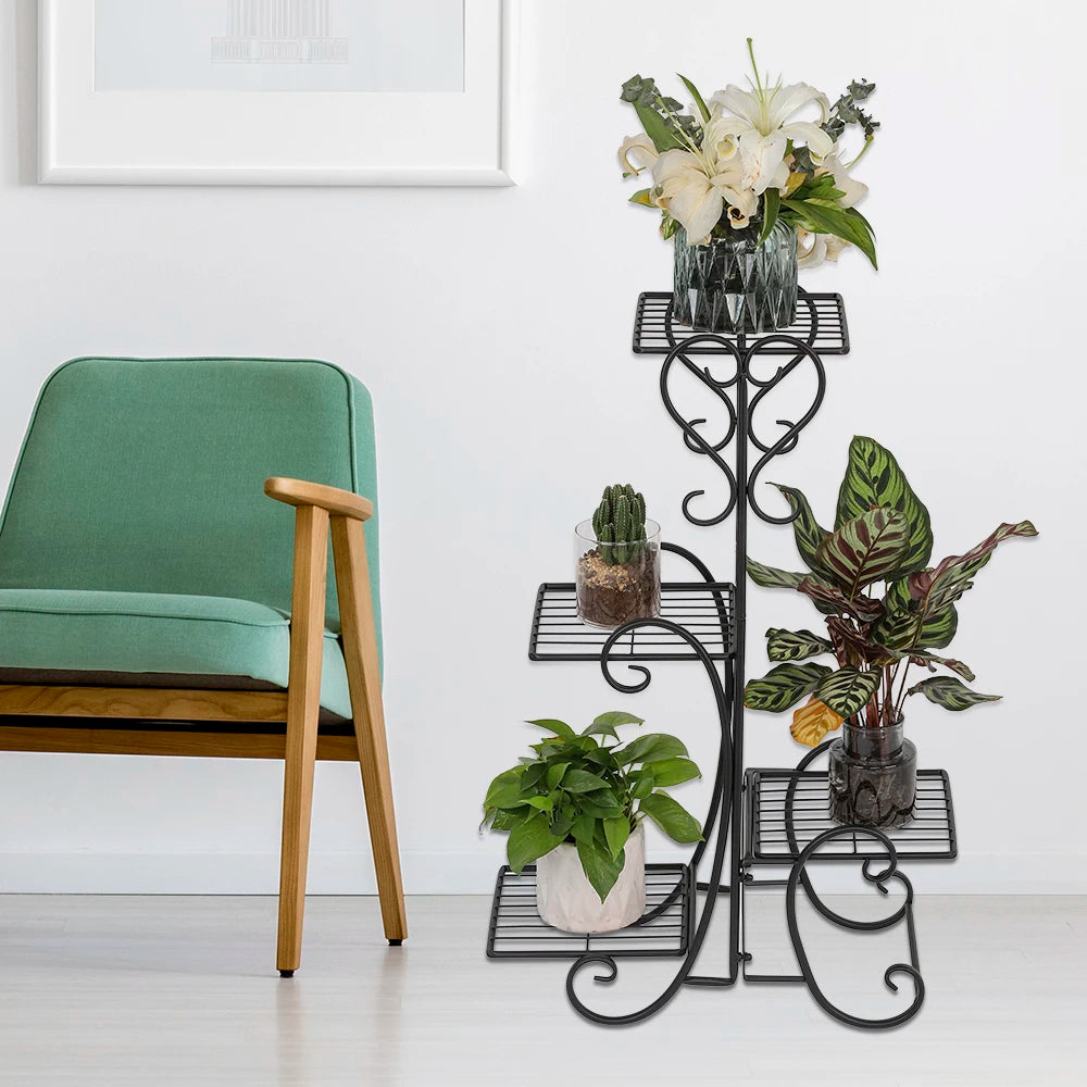 Decorative 4 Square Metal Stand