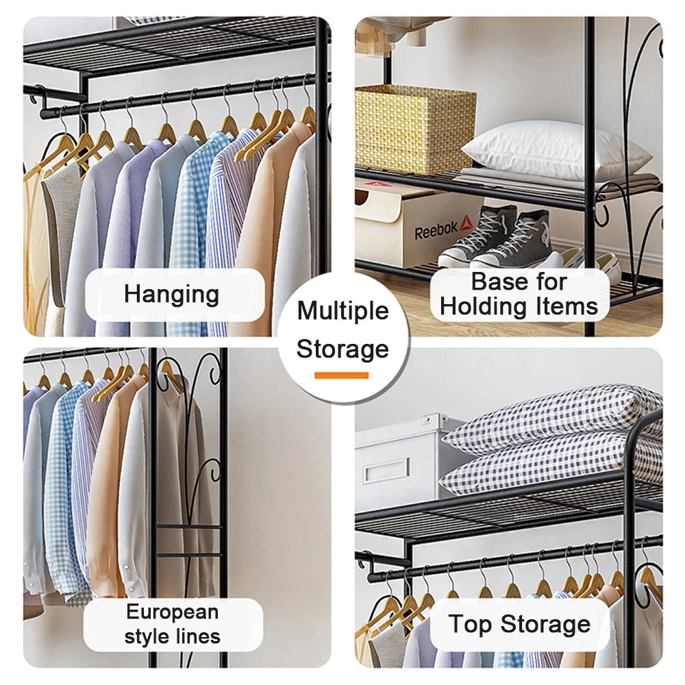 Heavy Duty Stand for Bedroom with Storage