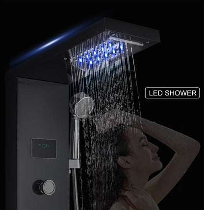 LED Digital Display Faucet Set