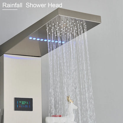 LED Digital Display Faucet Set