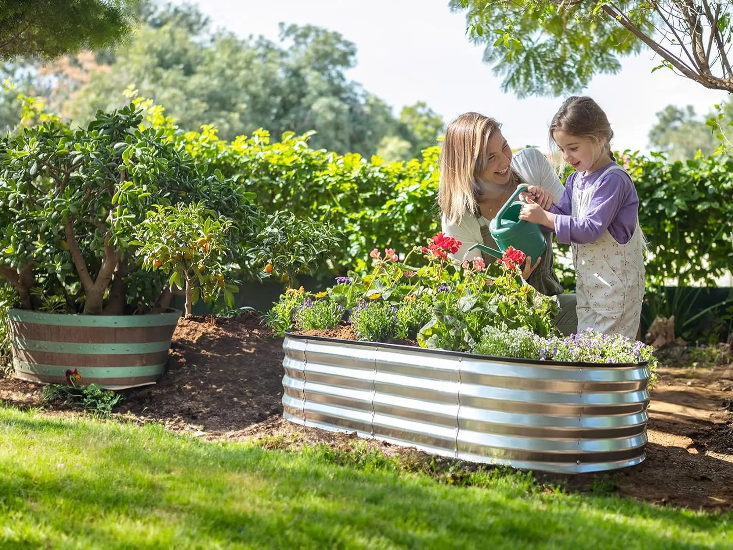 Galvanized Planter