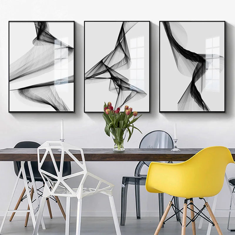 Modern Abstract Wall Art on Canvas