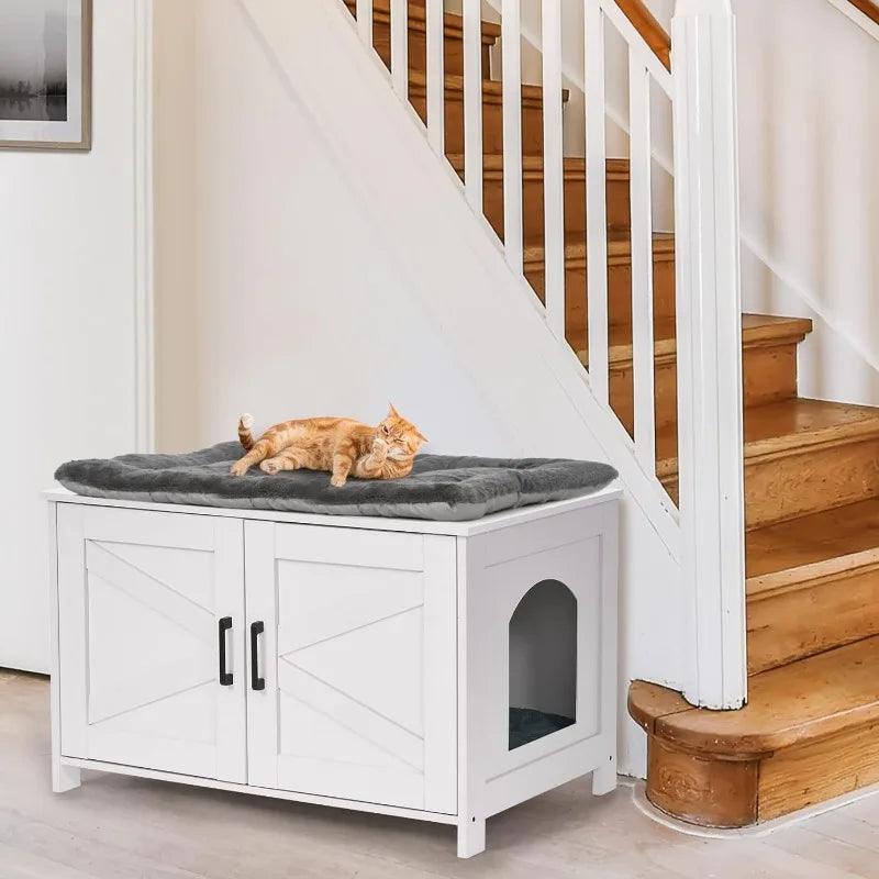 The Best Way to Hide Your Cat Litter, in Plain Site