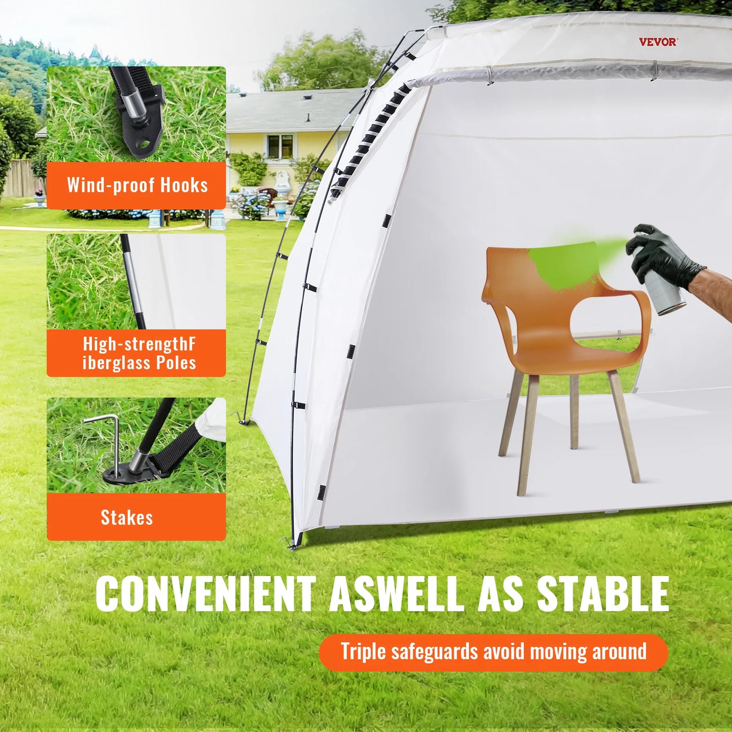 Folding Portable Painting Shelter