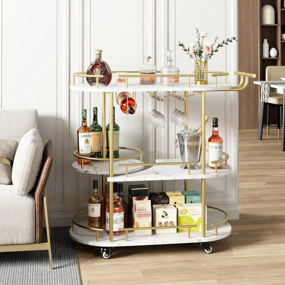 3 Tier Serving Cart