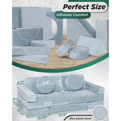 14pcs Modular Kids Play Couch