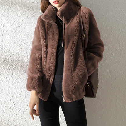 Elegant Jacket for a Cold and Snowy Winter