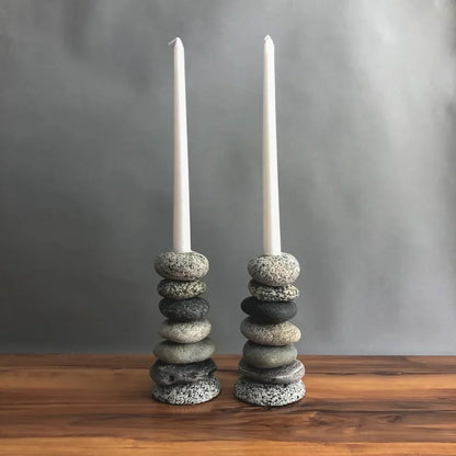 Unique Beach-Inspired Granite Table Decor