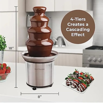 4 Tier Electric Chocolate Fun!