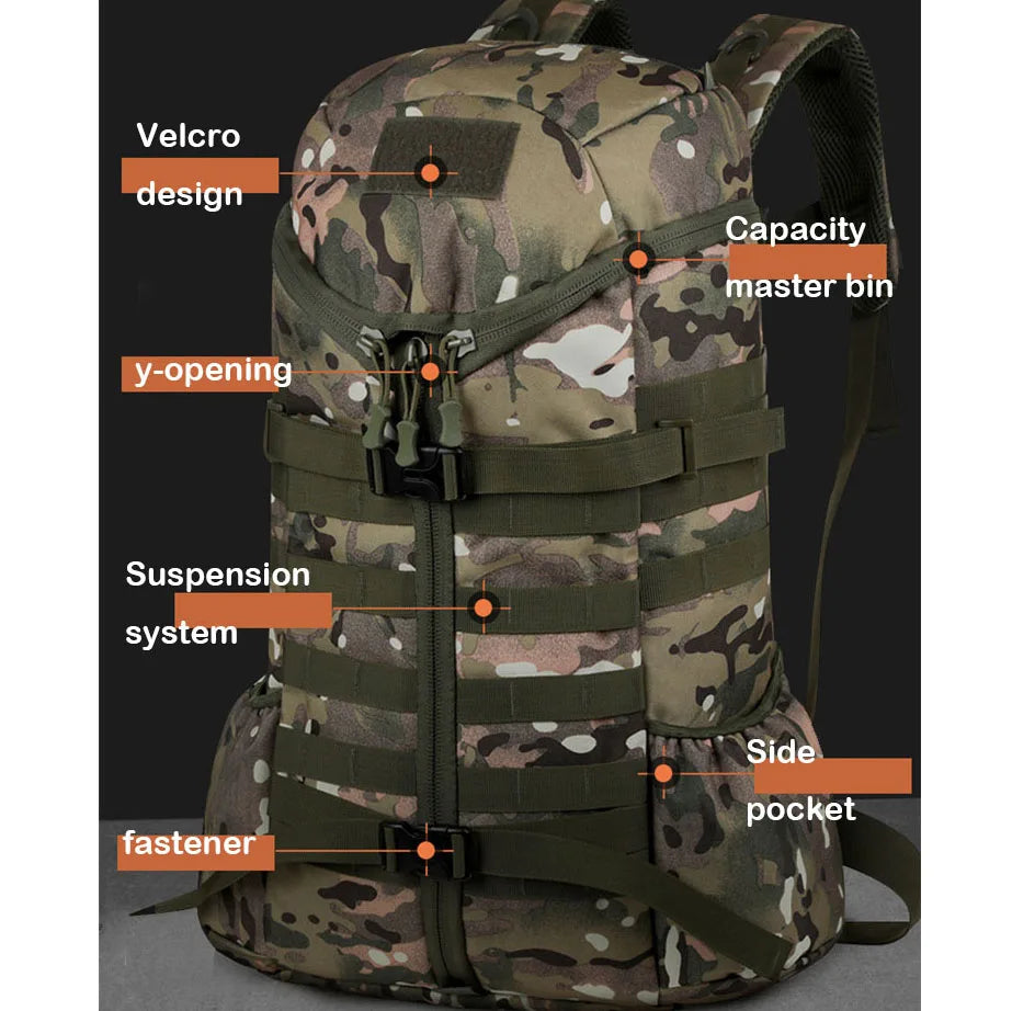 Coloured Rucksacks Waterproof Waterproof Outdoor Rucksack For Men – TheCrownandClover