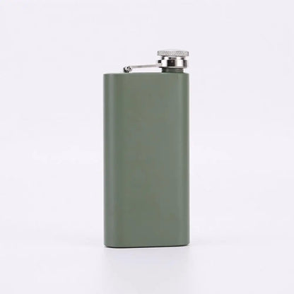 Whiskey Flask  Durable Easy to Carry Stainless Steel  Liquor Flask Whiskey Wine Pot Hiking Supplies