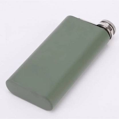 Whiskey Flask  Durable Easy to Carry Stainless Steel  Liquor Flask Whiskey Wine Pot Hiking Supplies