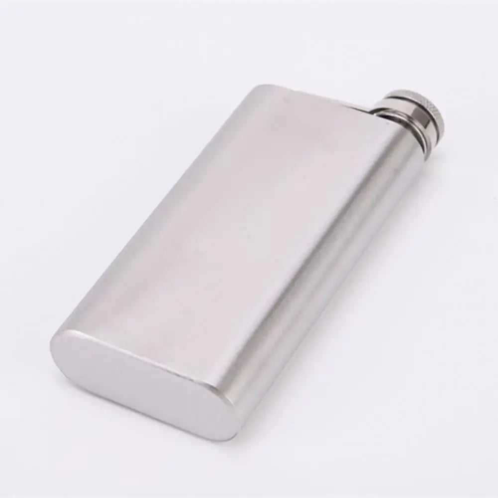 Whiskey Flask  Durable Easy to Carry Stainless Steel  Liquor Flask Whiskey Wine Pot Hiking Supplies