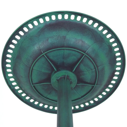 Green Pedestal Avian Wash Basin