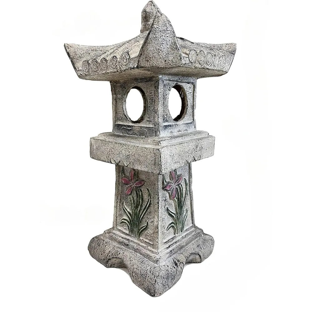 Asian Orchid Tower Lantern